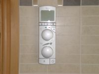 Wireless control for power shower Wireless control for power shower