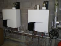 Two central heating boilers Two central heating boilers