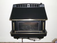 Balanced flue gas fire Balanced flue gas fire